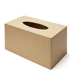 Direct Wholesale Case of Paper Mache Taller Tissue Box Covers
