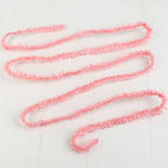 Pink Artificial Pine Wire Roping Garland