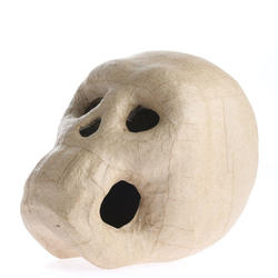 Direct Wholesale Case of Life Sized Paper Mache Skulls