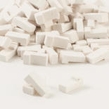 Dollhouse Miniature White Brick Corners