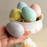 Direct Wholesale Pre-Painted Pastel Paper Mache Eggs