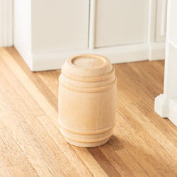 Miniature Wood Barrel