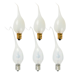Assortment of Steady Burn & Flicker Silicone Dipped Flame Bulbs