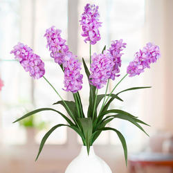 Lavender Artificial Hyacinth Bush