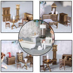 Dollhouse Miniature Furniture and Accessories