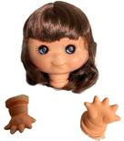 American Doll Head and Hands