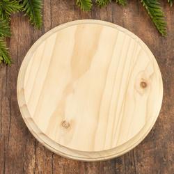 Direct Wholesale Unfinished Wood Circle Plaque