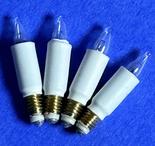Dollhouse Miniature Four Candle Body Replacement Bulbs
