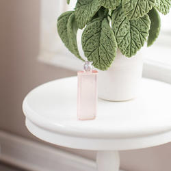 Dollhouse Miniature Lavender Pump Soap or Shampoo Bottle