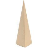 Direct Wholesale Paper Mache Triangle Cone