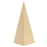 Direct Wholesale Pyramid Square Shaped Paper Mache Cone