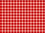 Dollhouse Miniature Red Gingham Wallpaper