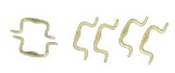 Dollhouse Miniature Drawer Pull Bails, 6Pcs. in Gold