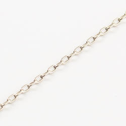 Miniature Silvertone Fine Link Chain