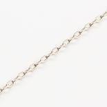 Miniature Silvertone Fine Link Chain
