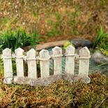 Miniature Weathered Picket Fence