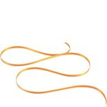 Orange 100% Silk Ribbon