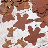 Rusty Tin Assorted Angel Cutouts