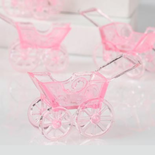 Pink Baby Carriage Shower Favors