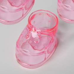 Pink Baby Bootie Shower Favors