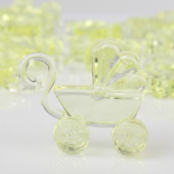 Yellow Baby Carriage Favors