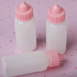 Pink Baby Bottle Favors