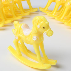Yellow Rocking Horse Shower Favors