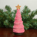 Sparkling Yarn Look Resin Christmas Tree
