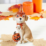 Halloween Trick or Treat Dog Figure