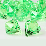20 Carat Apple Green Acrylic Diamonds