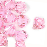 20 Carat Pink Acrylic Diamonds