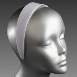 White Plastic Headbands