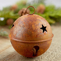 Direct Wholesale Rusty Tin Sleigh Bell