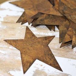 Direct Wholesale Bulk Rusty Tin Primitive Stars