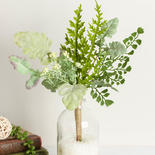 Artificial Mixed Foliage and Fern Bundle