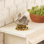 Dollhouse Miniature Swan Figurine