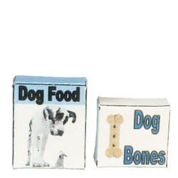 Dollhouse Miniature Dog Food and Treats