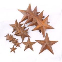 Rusty Tin Dimensional Barn Stars