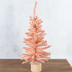 Direct Wholesale Designer Pink Artificial Canadian Pine Tree