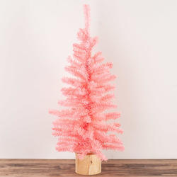 Direct Wholesale Pink Artificial Canadian Pine Tree