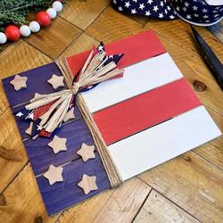 American Mini Pallet Flag DIY Kit