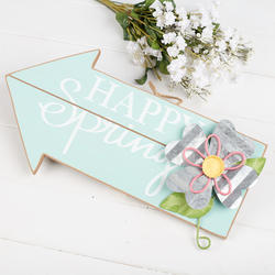 Direct Wholesale Happy Spring Sign