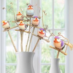 Artificial Perched Mushroom Bird Picks - Seconds