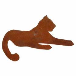 Direct Wholesale Rusty Tin Panther Cutout