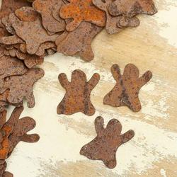 Direct Wholesale Small Rusty Tin Ghost Cutouts