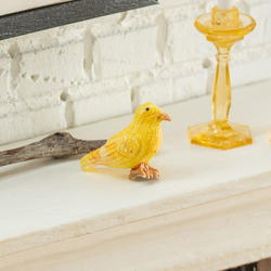Dollhouse Miniature Norwich Fancy Canary