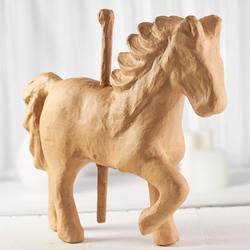 Direct Wholesale Paper Mache Carousel Horse